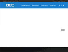 Tablet Screenshot of domingoelectrocar.com